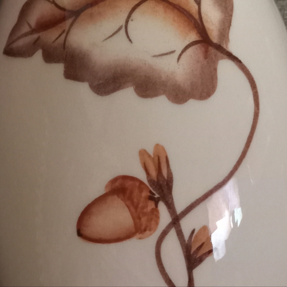 Jarra De Leche Jaska of California Pottery Acorn Pattern Milk Pitcher - Picture 4 of 7